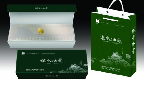 汉中仙毫硬条盒效果